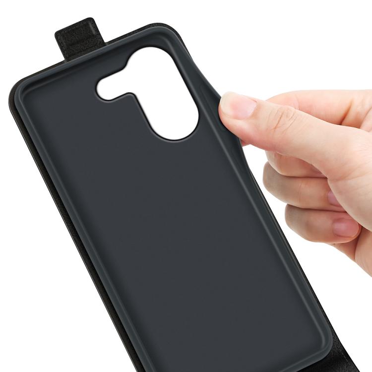 For Redmi Turbo 5 5G / Poco X8 Pro 5G R64 Texture Single Vertical Flip Leather Phone Case