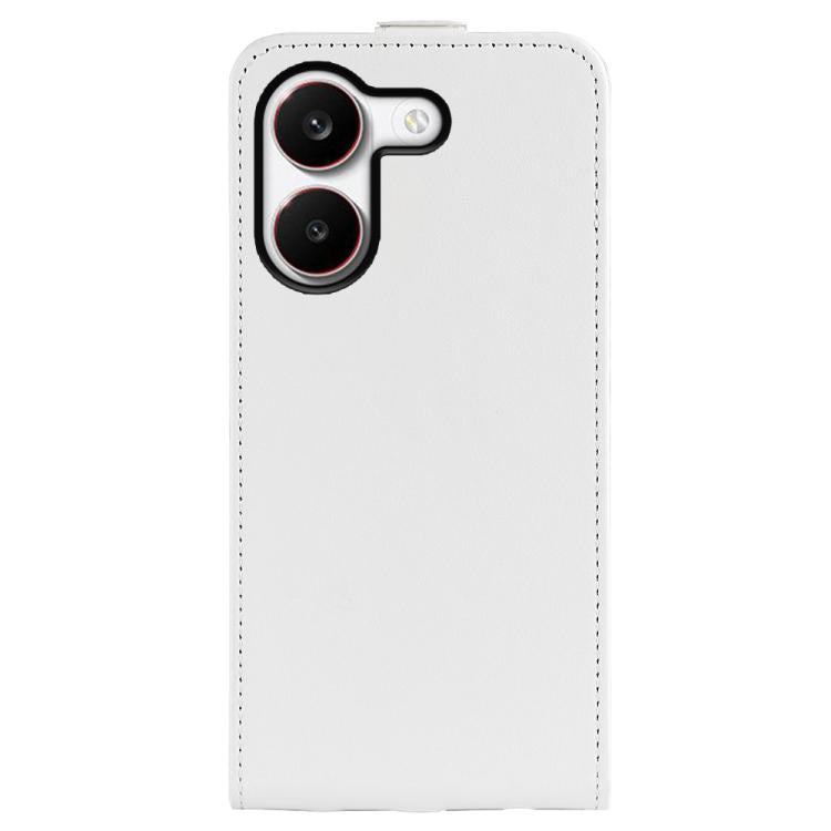 For Redmi Turbo 5 5G / Poco X8 Pro 5G R64 Texture Single Vertical Flip Leather Phone Case