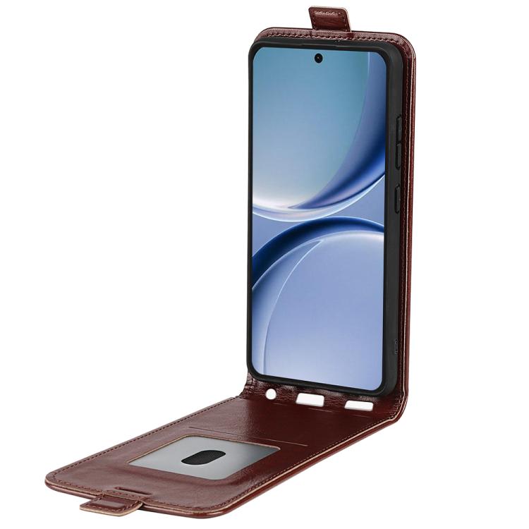 For Redmi Turbo 5 5G / Poco X8 Pro 5G R64 Texture Single Vertical Flip Leather Phone Case