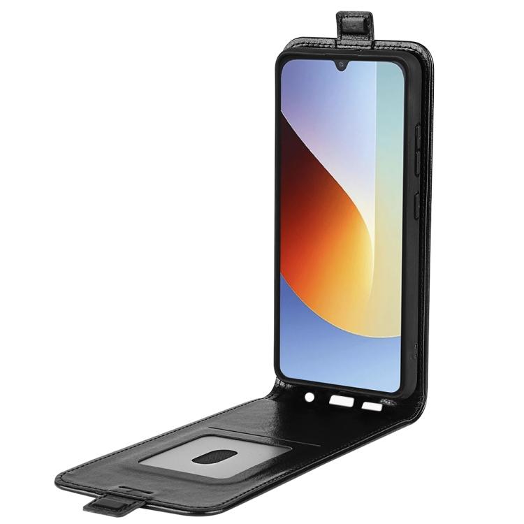 For Redmi A7 Pro 171mm / Poco C85x 5G R64 Texture Single Vertical Flip Leather Phone Case