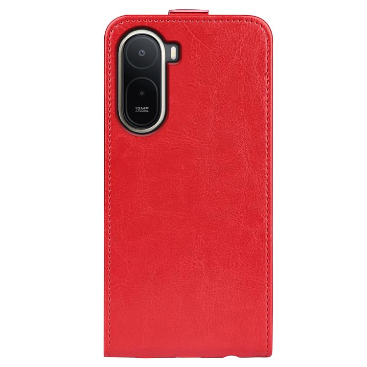 For Redmi A7 Pro 171mm / Poco C85x 5G R64 Texture Single Vertical Flip Leather Phone Case