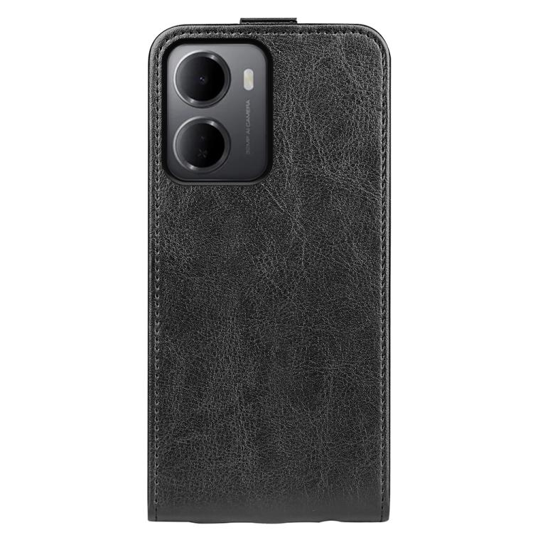 For Redmi 15a 5G R64 Texture Single Vertical Flip Leather Phone Case