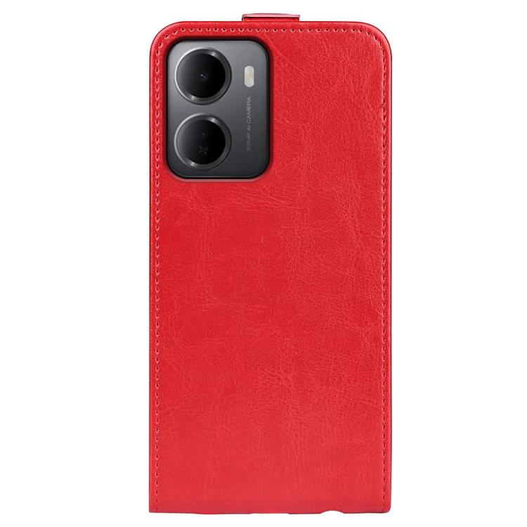 For Redmi 15a 5G R64 Texture Single Vertical Flip Leather Phone Case