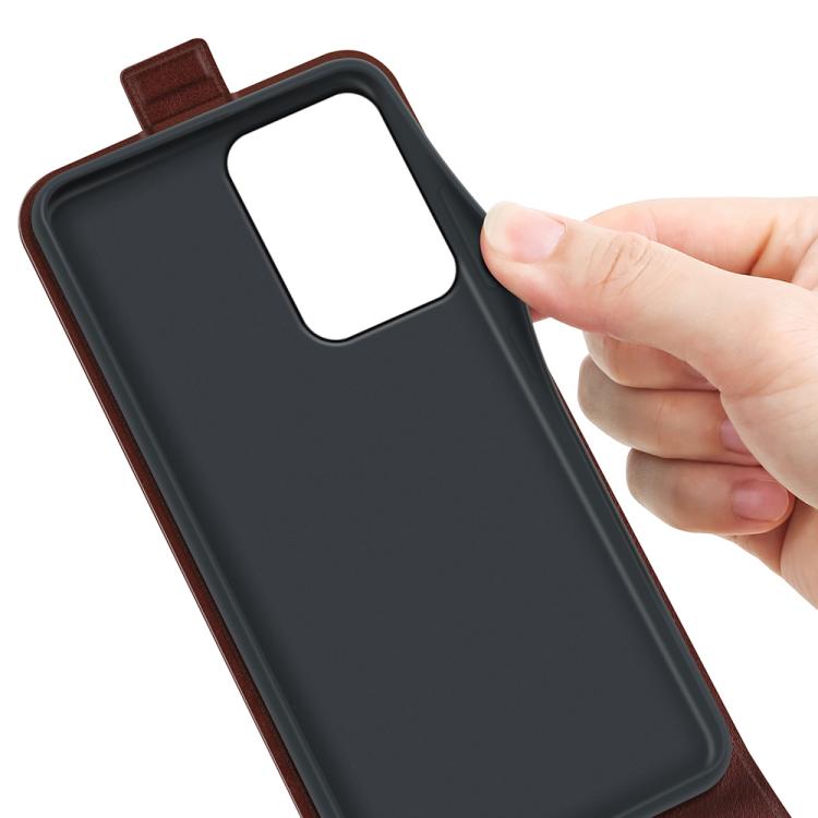 For Redmi 15a 5G R64 Texture Single Vertical Flip Leather Phone Case