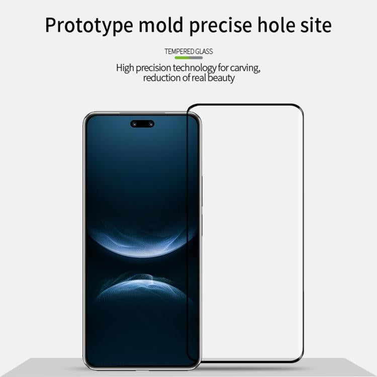 For Huawei nova 14 Pro / 13 Pro MOFI 9H 3D Hot Bending Tempered Glass Film - Black