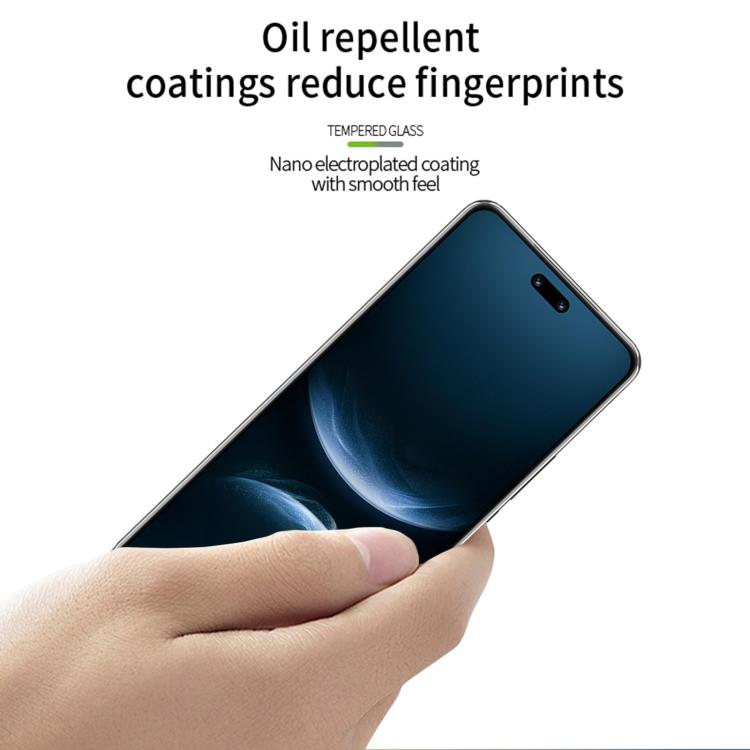 For Huawei nova 14 Pro / 13 Pro MOFI 9H 3D Hot Bending Tempered Glass Film - Black