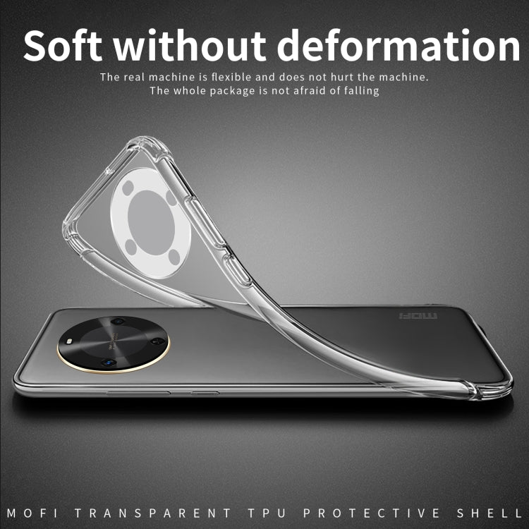 For Huawei Maimang 30 MOFI Ming Series Ultra-thin TPU Phone Case - Transparent