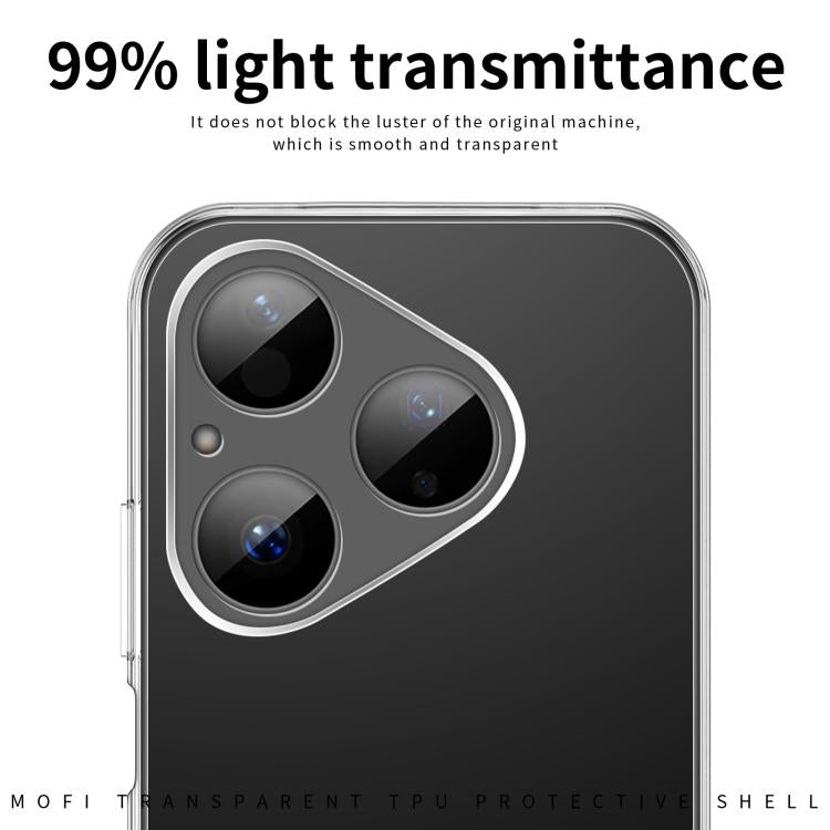 For Huawei Pura 80 MOFI Ming Series Ultra-thin TPU Phone Case - Transparent