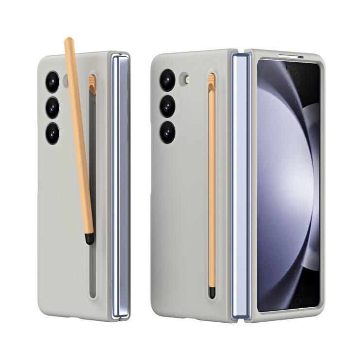 For Galaxy Z Fold6 Skinfeel Shockproof Phone Case, No Pen