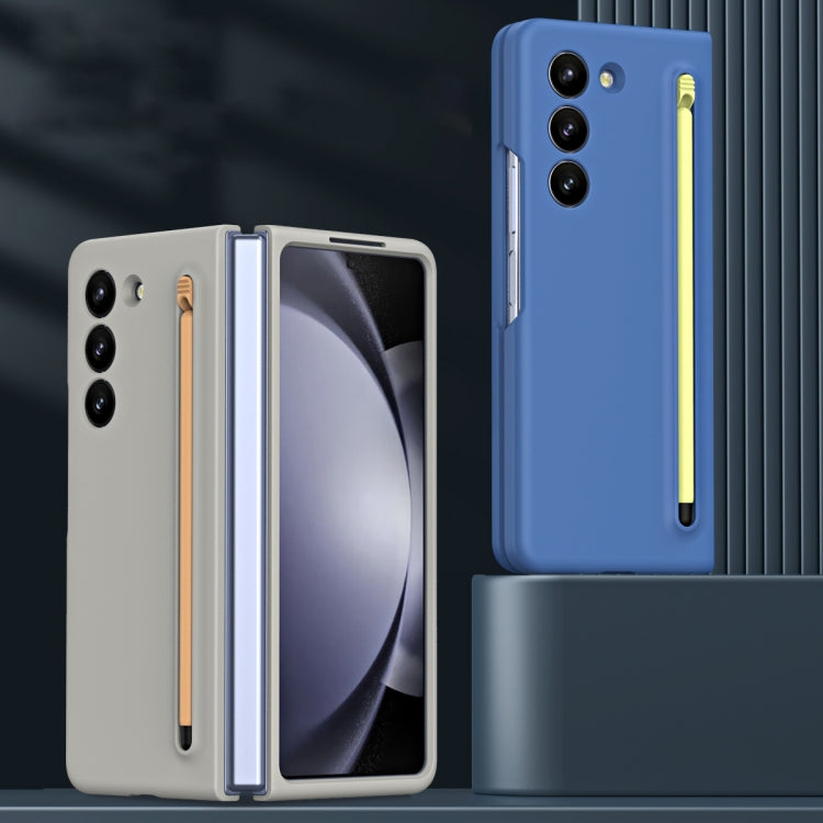 For Galaxy Z Fold6 Skinfeel Shockproof Phone Case, No Pen