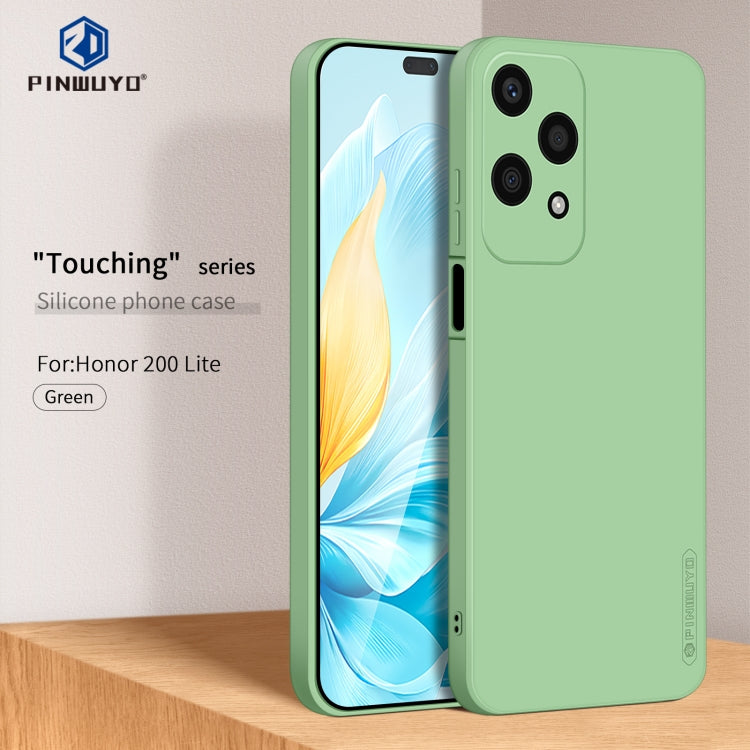 For Honor 200 Lite Global PINWUYO Sense Series Liquid Silicone TPU Phone Case