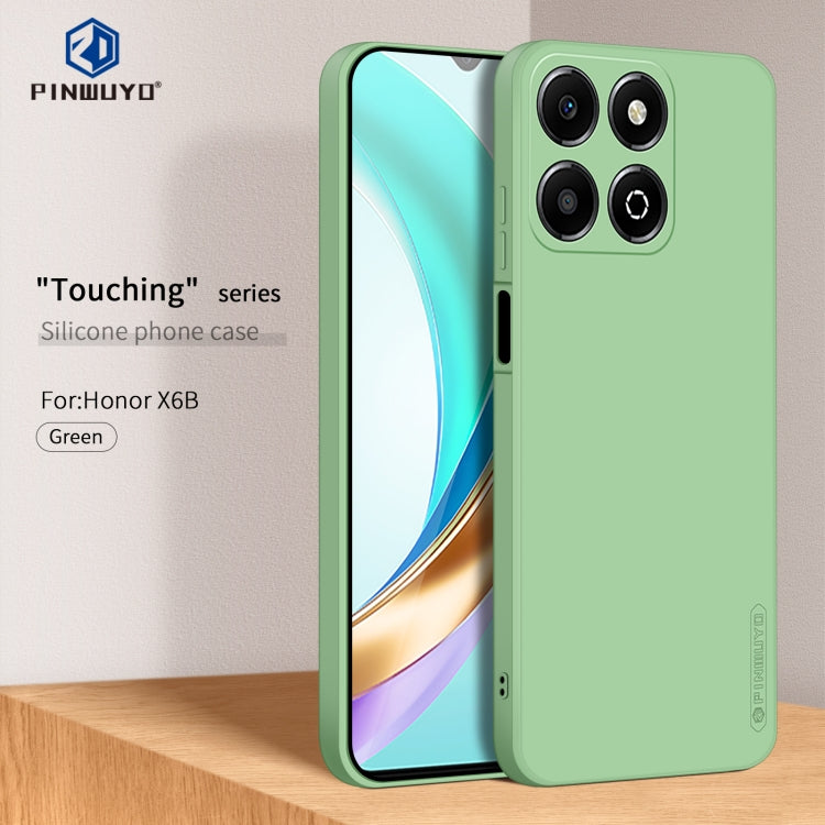 For Honor X6b PINWUYO Sense Series Liquid Silicone TPU Phone Case