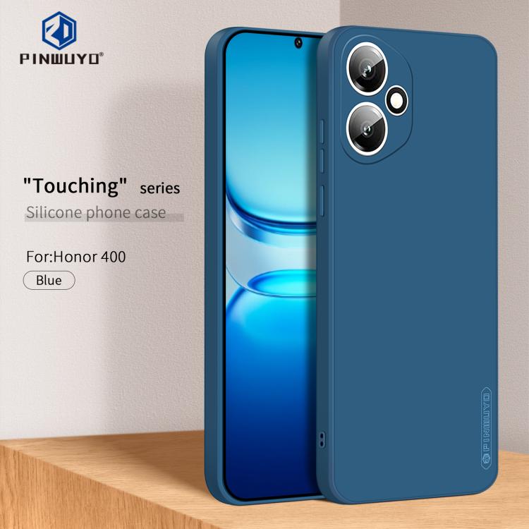 For Honor 400 Global 156.5mm PINWUYO Sense Series Liquid Silicone TPU Phone Case