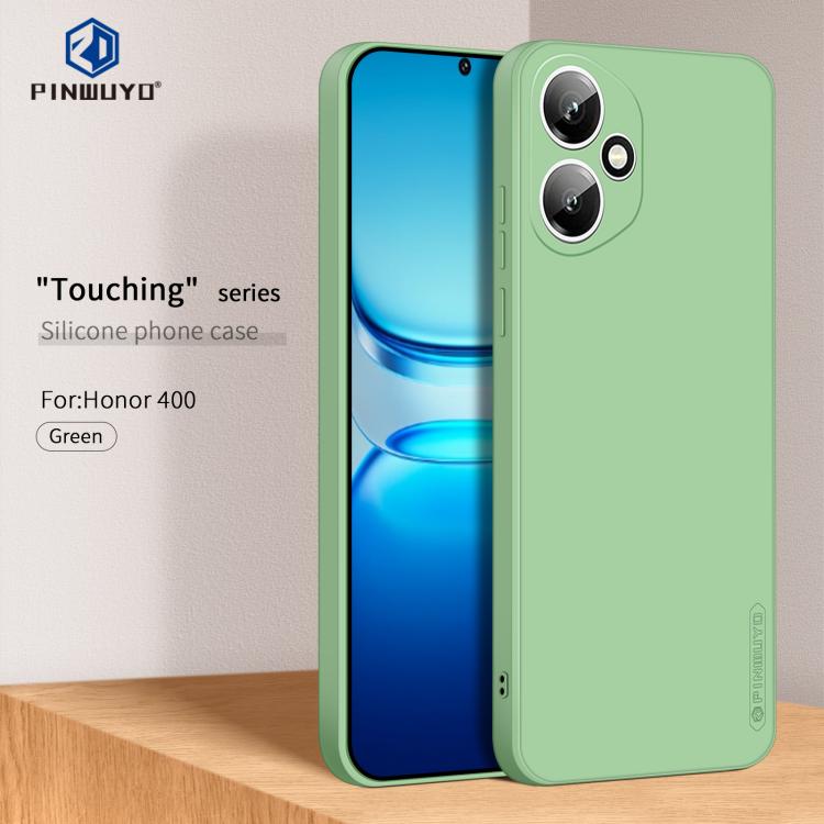 For Honor 400 Global 156.5mm PINWUYO Sense Series Liquid Silicone TPU Phone Case
