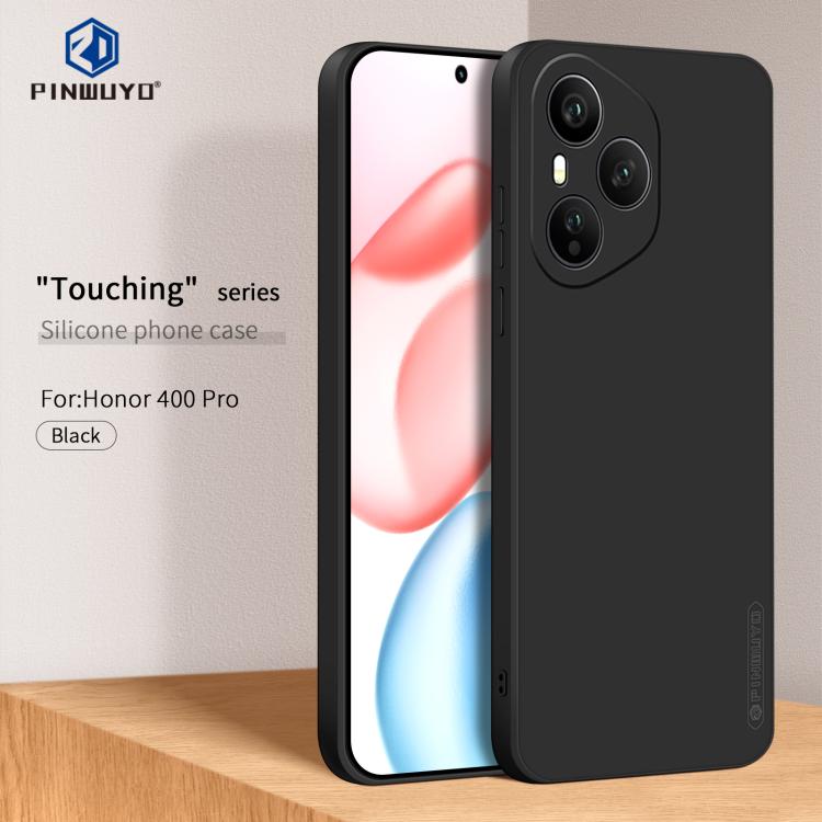 For Honor 400 Pro Global 160.8mm PINWUYO Sense Series Liquid Silicone TPU Phone Case