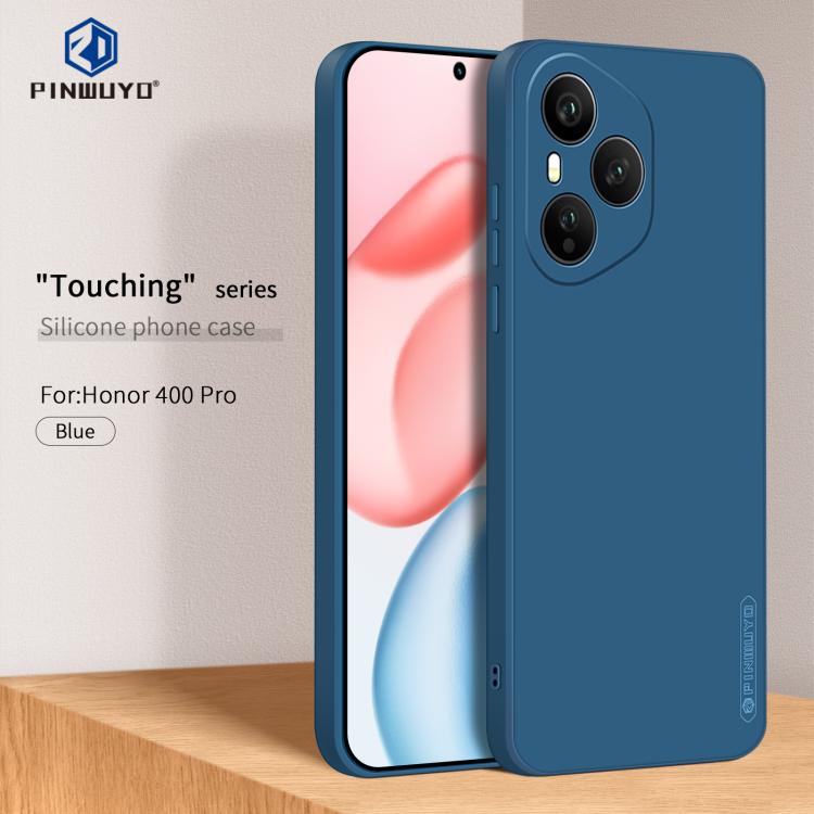 For Honor 400 Pro Global 160.8mm PINWUYO Sense Series Liquid Silicone TPU Phone Case