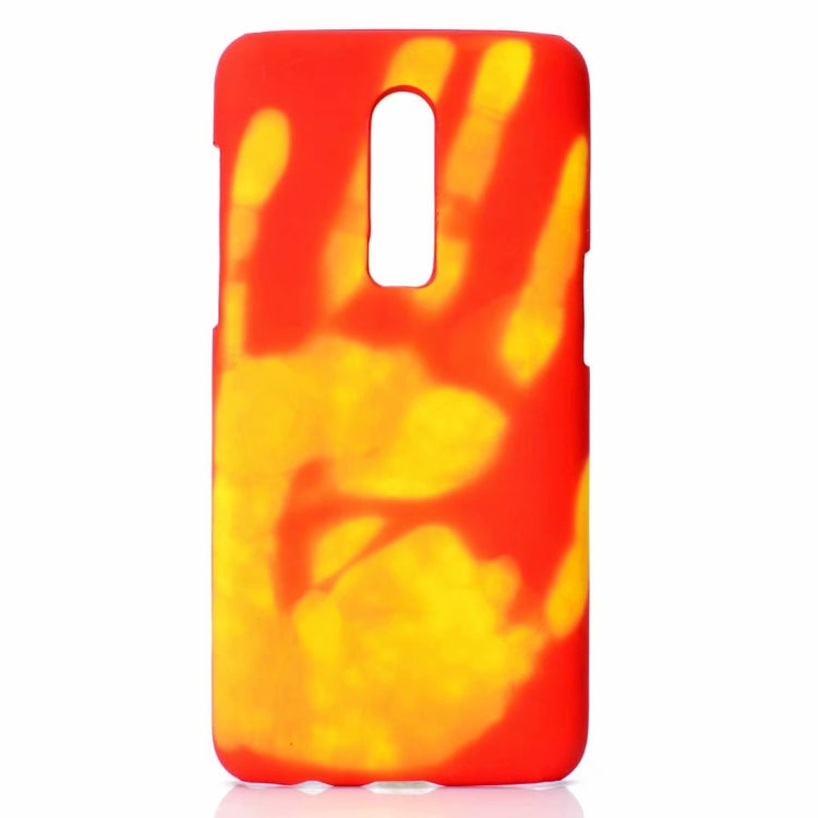 Paste Skin + PC Thermal Sensor Discoloration Case for OnePlus 6