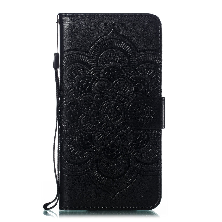 Mandala Embossing Pattern Horizontal Flip Leather Case for Samsung Galaxy S10 5G, with Holder & Card Slots & Wallet & Photo Frame &  Lanyard