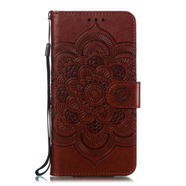 Mandala Embossing Pattern Horizontal Flip Leather Case for Samsung Galaxy S10 5G, with Holder & Card Slots & Wallet & Photo Frame &  Lanyard