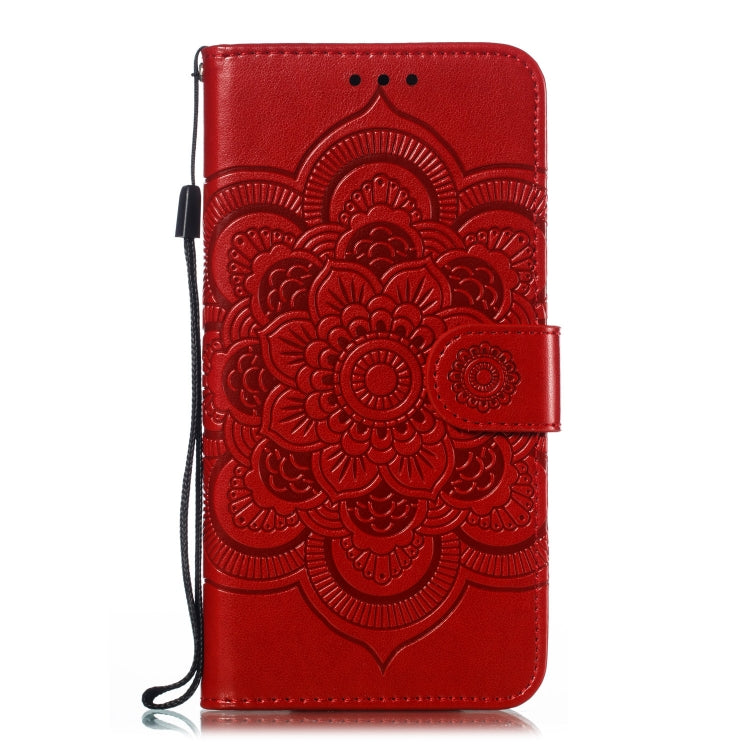 Mandala Embossing Pattern Horizontal Flip Leather Case for Samsung Galaxy S10 5G, with Holder & Card Slots & Wallet & Photo Frame &  Lanyard