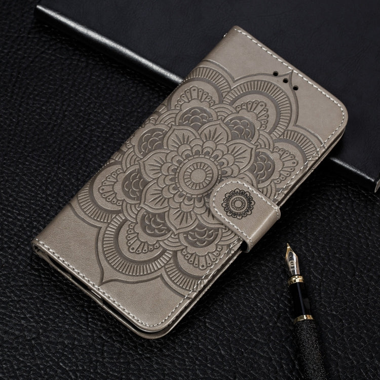 Mandala Embossing Pattern Horizontal Flip Leather Case for Samsung Galaxy S10 5G, with Holder & Card Slots & Wallet & Photo Frame &  Lanyard