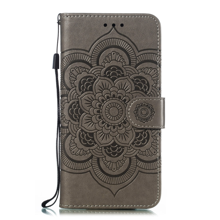 Mandala Embossing Pattern Horizontal Flip Leather Case for Samsung Galaxy S10 5G, with Holder & Card Slots & Wallet & Photo Frame &  Lanyard