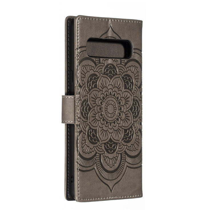 Mandala Embossing Pattern Horizontal Flip Leather Case for Samsung Galaxy S10 5G, with Holder & Card Slots & Wallet & Photo Frame &  Lanyard