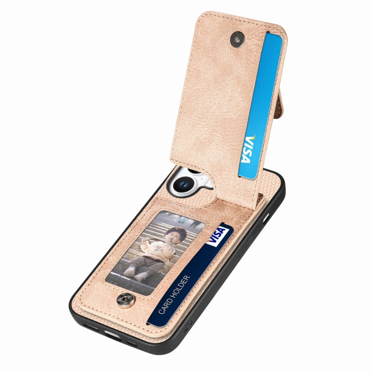 For iPhone 16 Plus Carbon Fiber Vertical Flip Zipper Phone Case