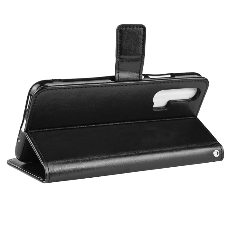 Retro Crazy Horse Texture Horizontal Flip Leather Case for HUAWEI Honor 20pro  , with Holder & Card Slots & Photo Frame