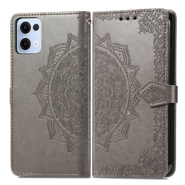 For OPPO Reno13 Pro Mandala Flower Embossed Leather Phone Case