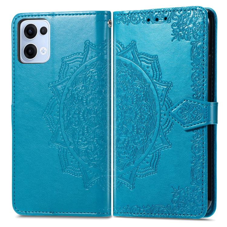 For OPPO Reno13 Pro Mandala Flower Embossed Leather Phone Case