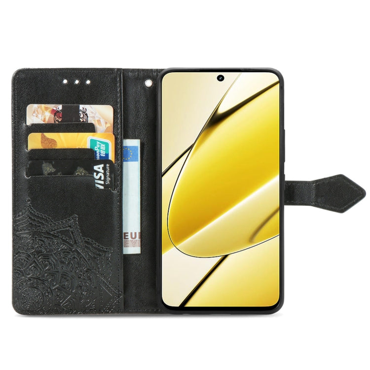 For Realme 11  5G Mandala Flower Embossed Leather Phone Case