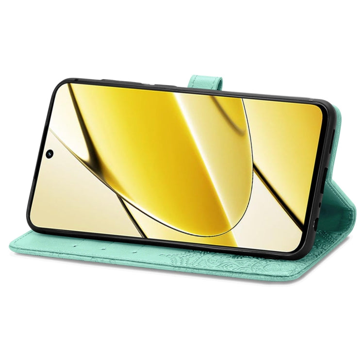 For Realme 11  5G Mandala Flower Embossed Leather Phone Case