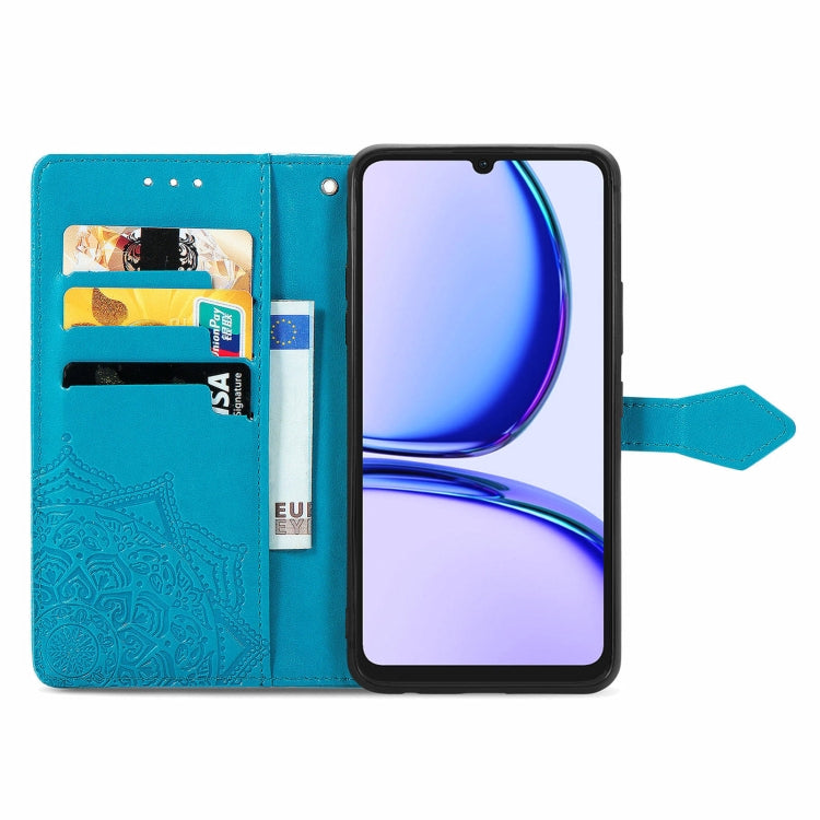 For Realme Note 50 Mandala Flower Embossed Leather Phone Case
