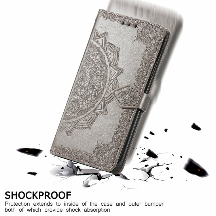 For vivo Y100 IDN Mandala Flower Embossed Leather Phone Case