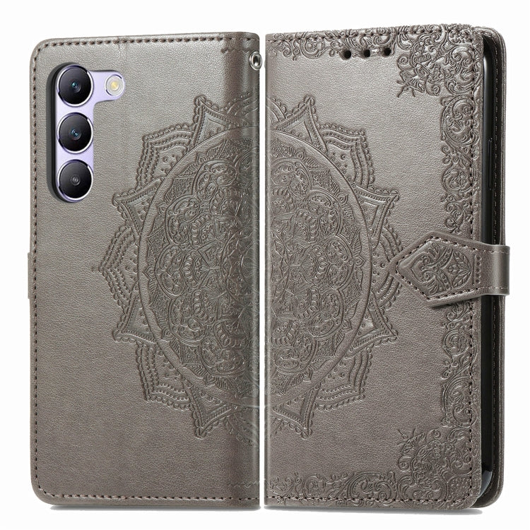 For vivo V40 SE Mandala Flower Embossed Leather Phone Case