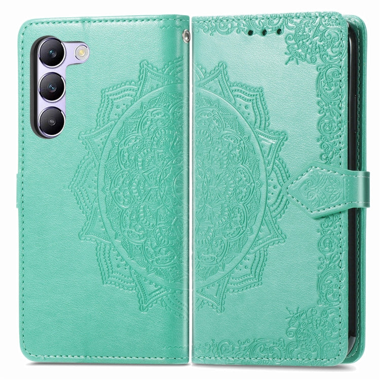 For vivo V40 SE Mandala Flower Embossed Leather Phone Case