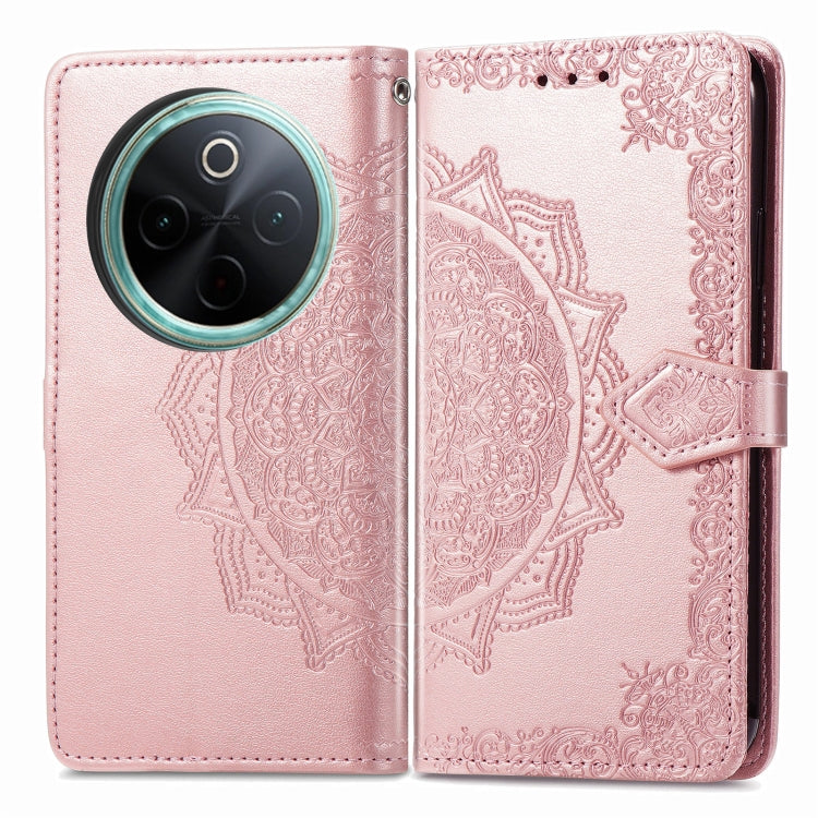 For vivo Y300 Pro Mandala Flower Embossed Leather Phone Case