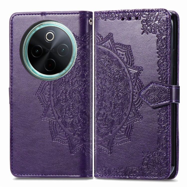 For vivo Y300 Pro Mandala Flower Embossed Leather Phone Case