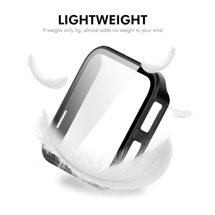 For Garmin Venu X1 ENKAY Hat-Prince Full Coverage Tempered Glass Film Integrated PC Watch Cover