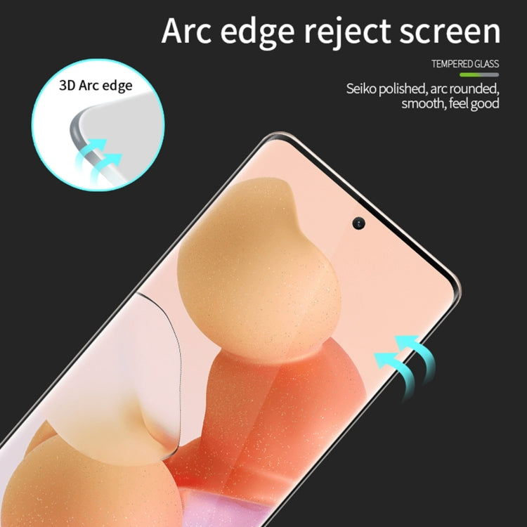 For Huawei Mate X5 PINWUYO 9H 3D Hot Bending Tempered Glass Film - Black