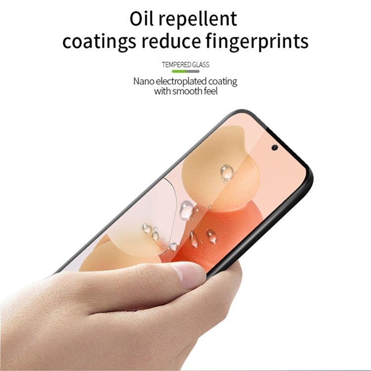 For Huawei Mate X5 PINWUYO 9H 3D Hot Bending Tempered Glass Film - Black