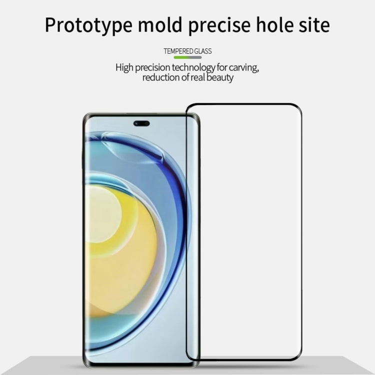 For Huawei Maimang 30 PINWUYO 9H 3D Hot Bending Tempered Glass Film - Black