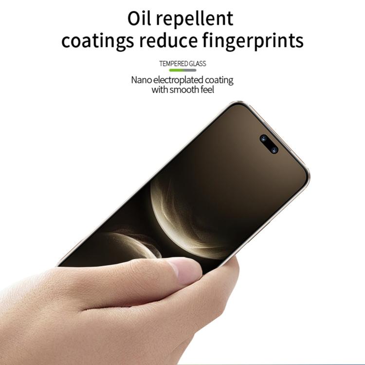 For Huawei nova 14 Ultra PINWUYO 9H 3D Hot Bending Tempered Glass Film - Black