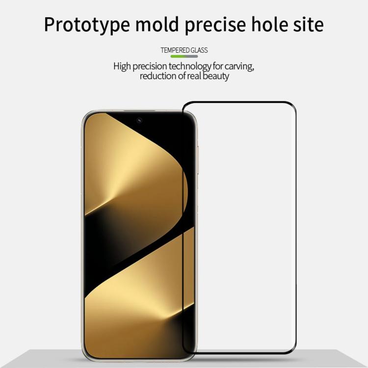 For Huawei Pura 80 Pro / 80 Ultra PINWUYO 9H 3D Hot Bending Tempered Glass Film - Black