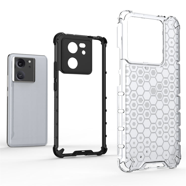For Redmi K60 Ultra Shockproof Honeycomb Phone Case