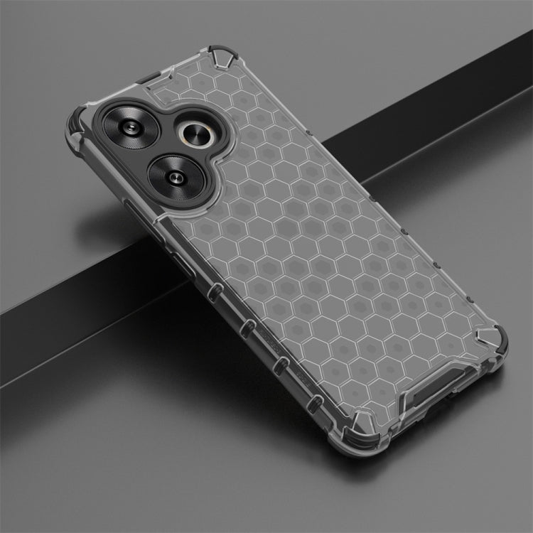 For Xiaomi Poco F6 Shockproof Honeycomb Phone Case