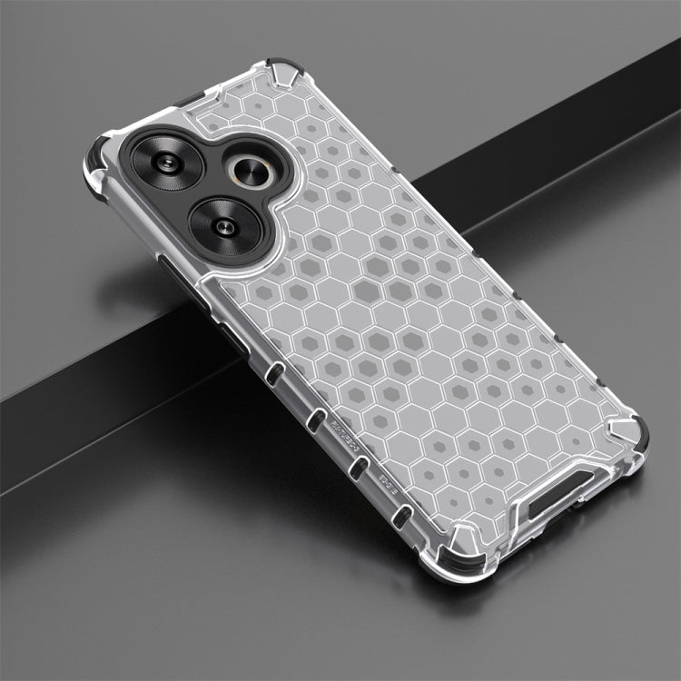 For Xiaomi Poco F6 Shockproof Honeycomb Phone Case