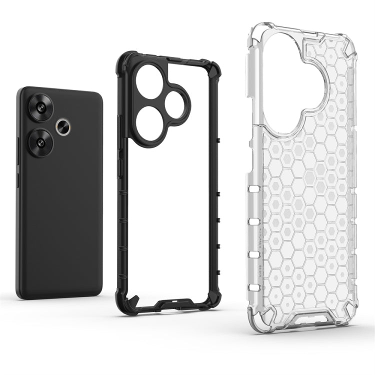 For Xiaomi Poco F6 Shockproof Honeycomb Phone Case