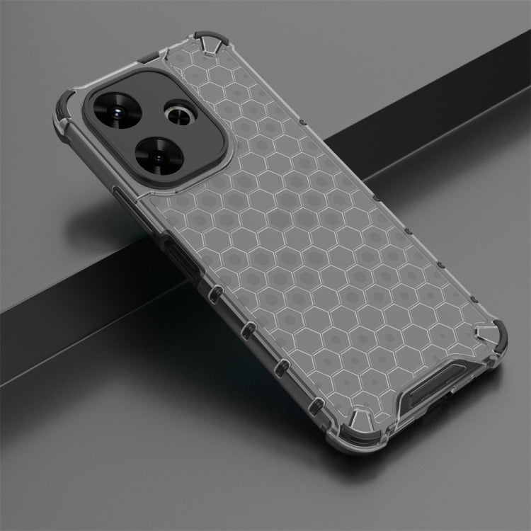For Redmi 13 4G Shockproof Honeycomb Phone Case